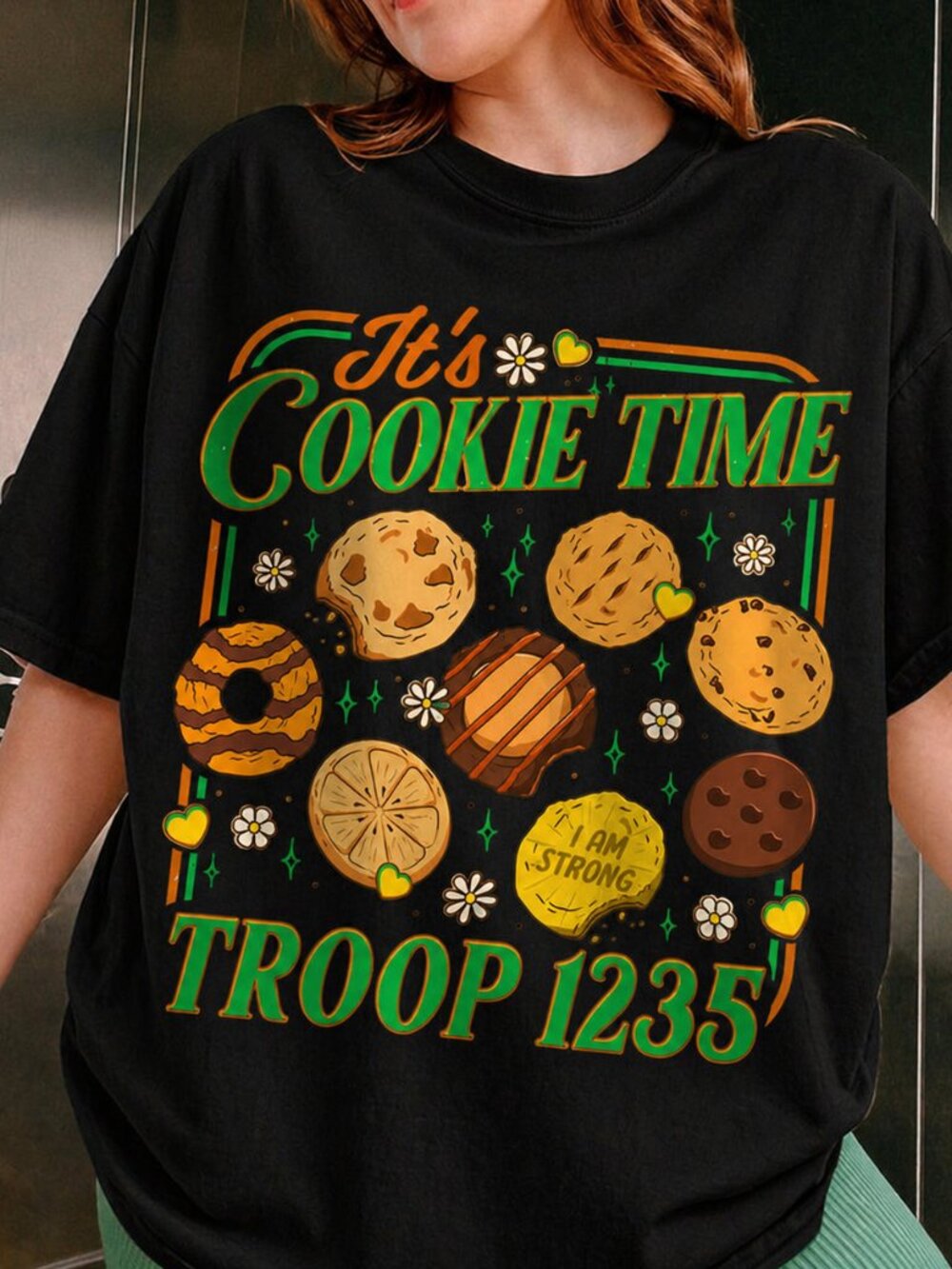 Retro Cookie Dealer T-shirt, Cookie Mom Camp Trip Tee